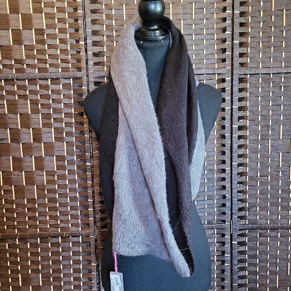 Wooden Ships Black and Gray Scarf - Picture 1 of 6